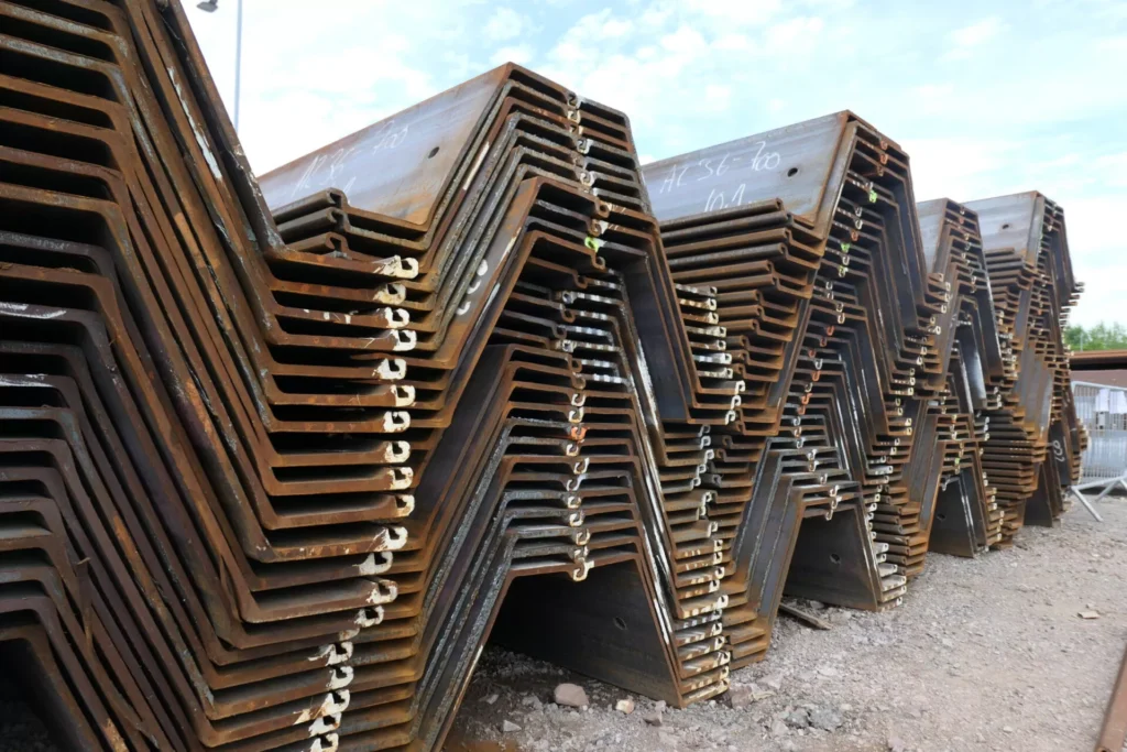 Pressed Steel Pilings